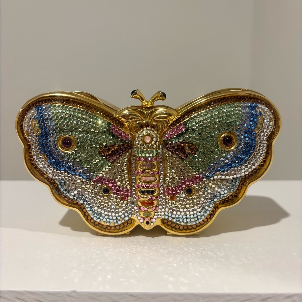 Rare Judith Leiber Butterfly Clutch